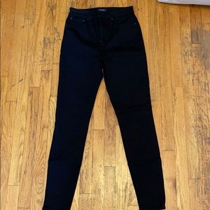 J Crew 30 Tall black Jeans - never worn